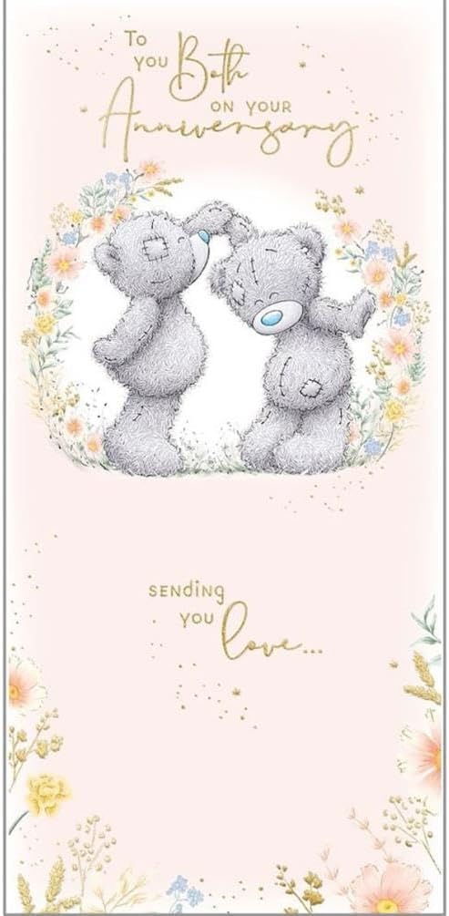 Bears Dancing Design To You Both Anniversary Card