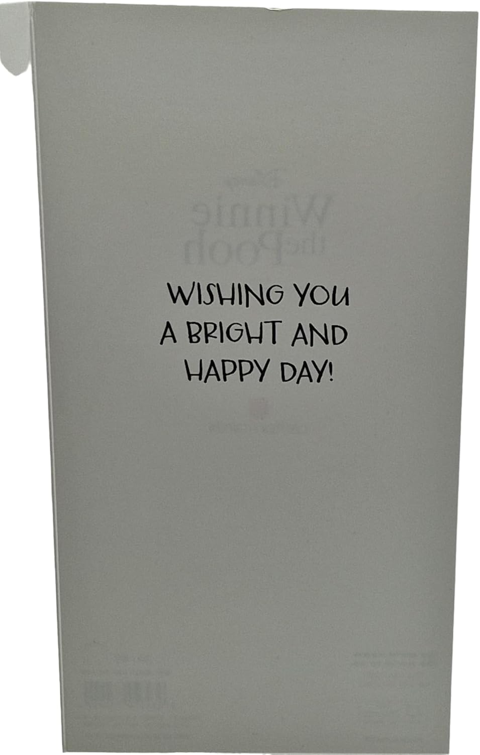 Disney Winnie the Pooh Little Sunshine Birthday Card