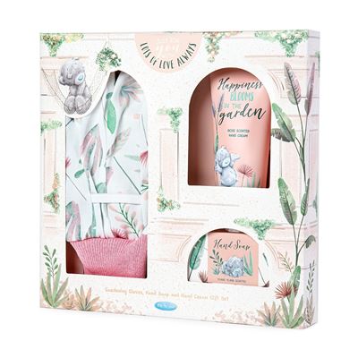 Me To You Bear Gardening Gloves Hand Soap & Hand Cream Gift Set