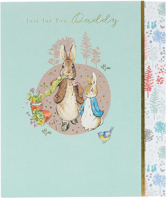 Peter Rabbit Birthday Card for Daddy