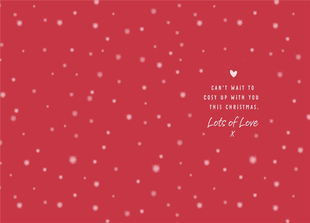 Forever Friends Boyfriend Christmas Card