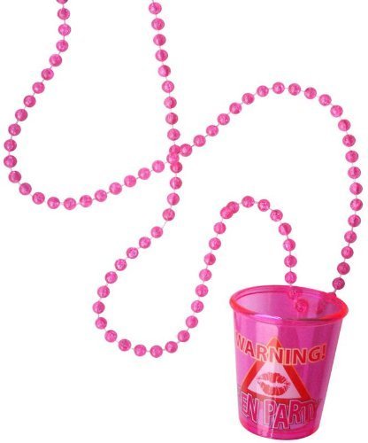 Shot Glass Hen Party with 84 cm Necklace