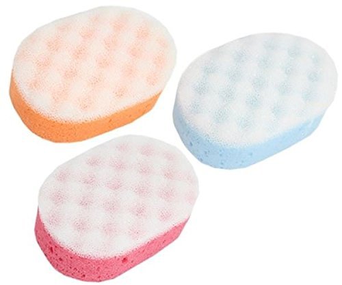 Pack of 3 Massage Sponge