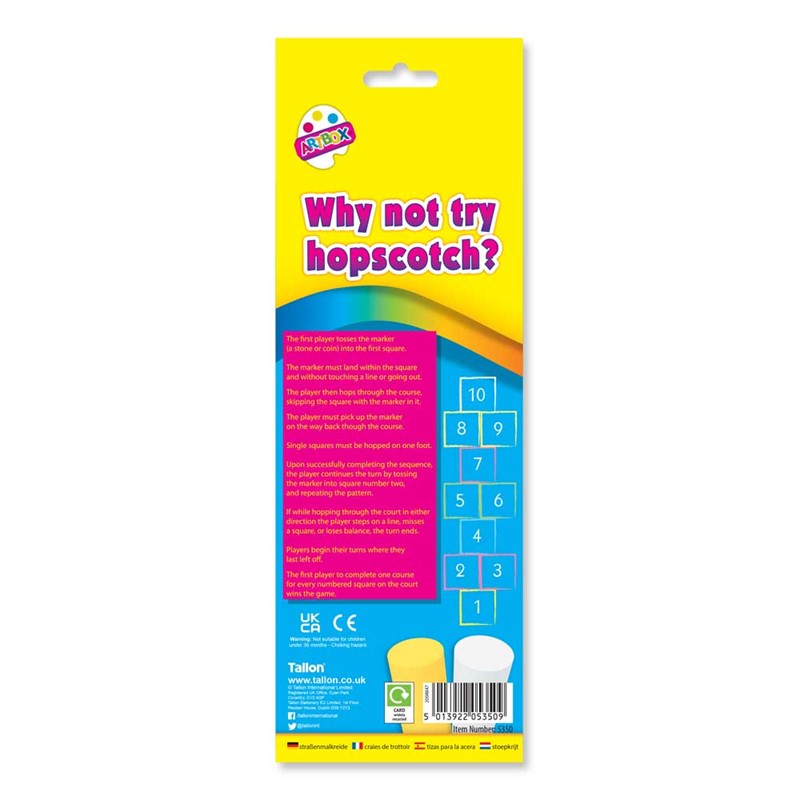 Artbox 12 Giant Pavement Chalks