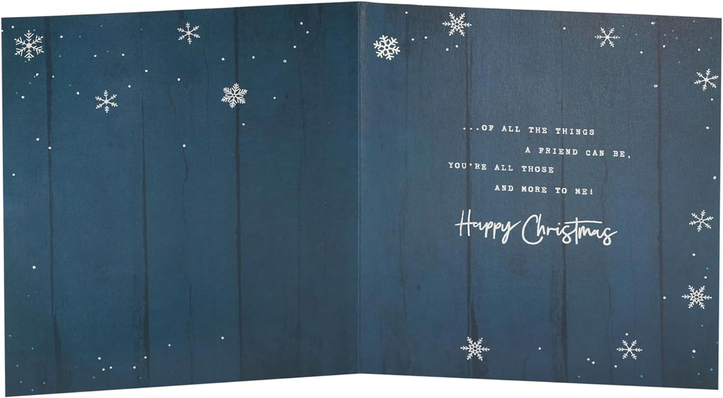 Special, Funny, Kind, Amazing Friend Christmas Card