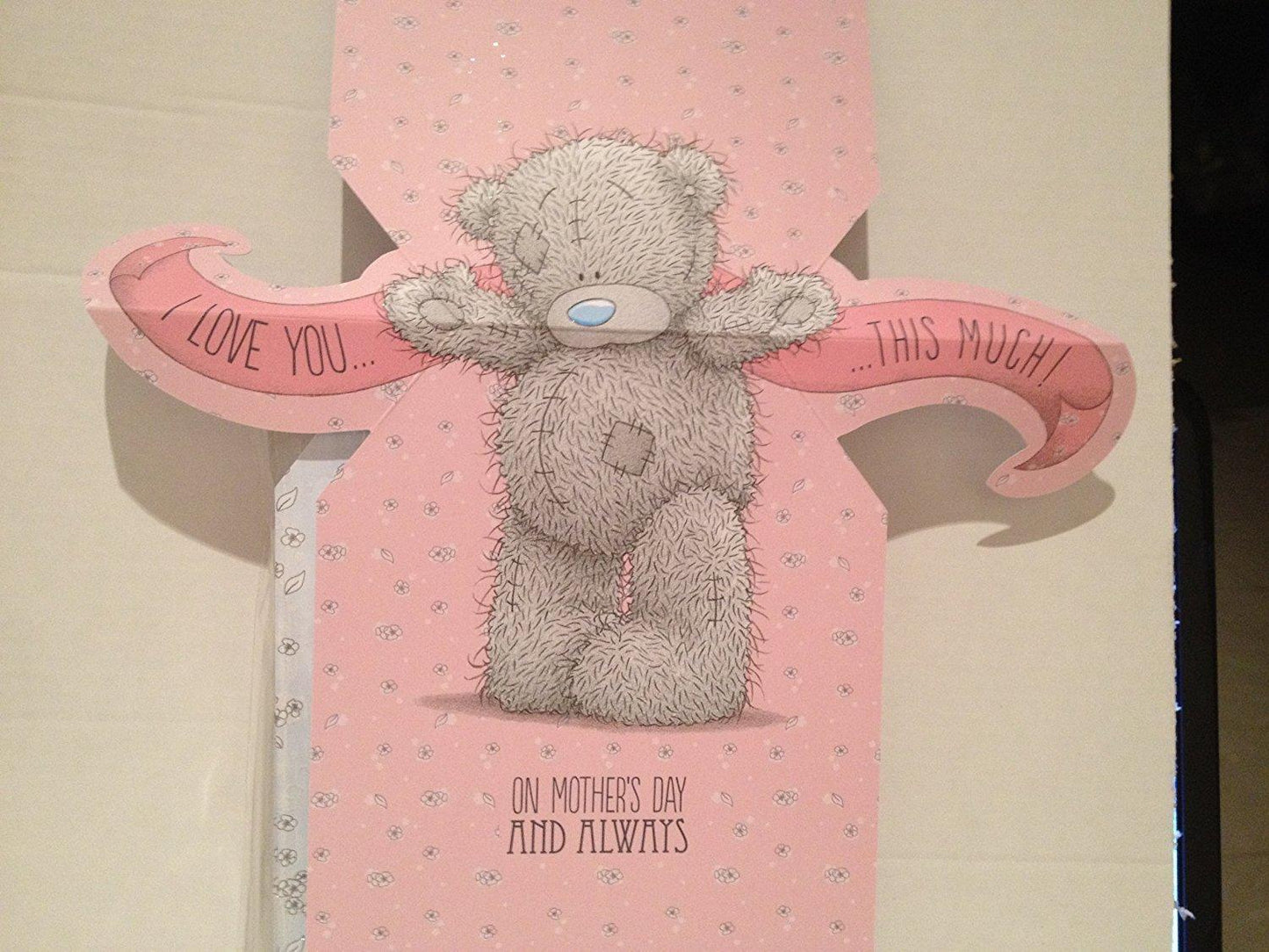 MUM GUESS HOW MUCH I LOVE YOU' Me To You Blue Mother's Day Card