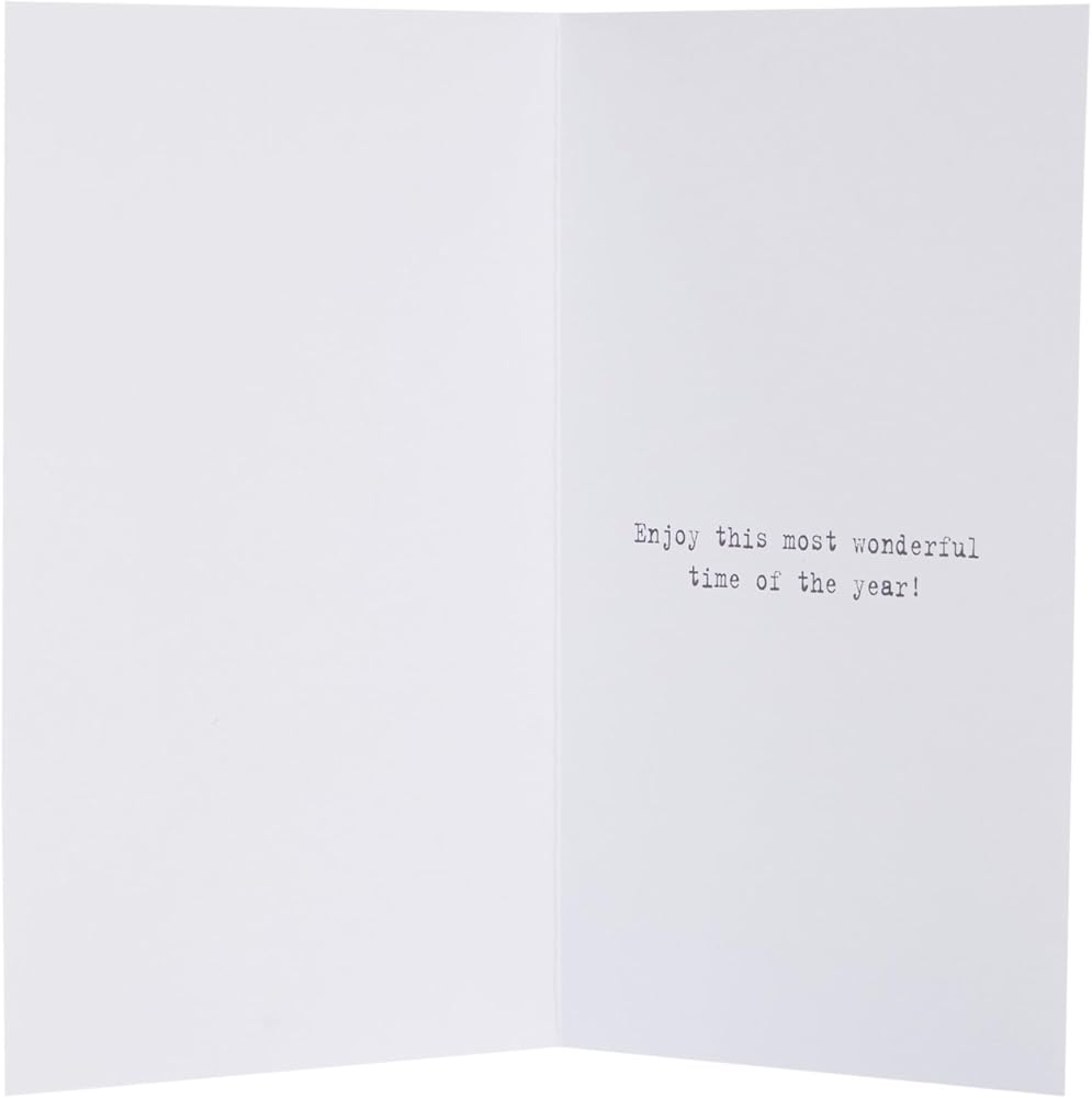 2 Cute Designs Boofle Multipack of 8 Christmas Cards for Him/Her/Friend