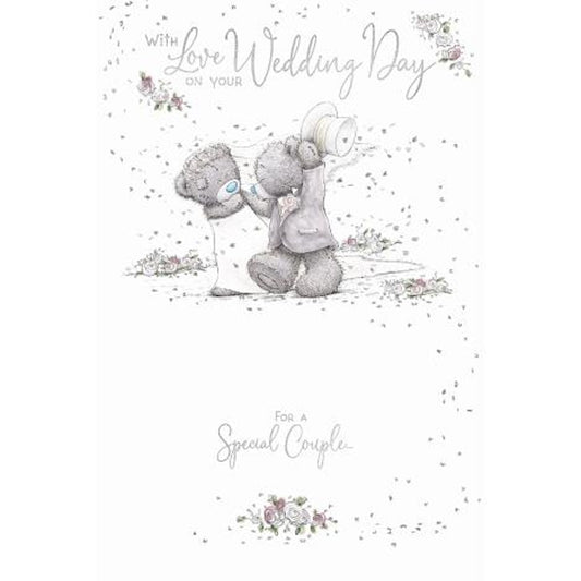 For a Special Couple Me to You Bear Wedding Day Card