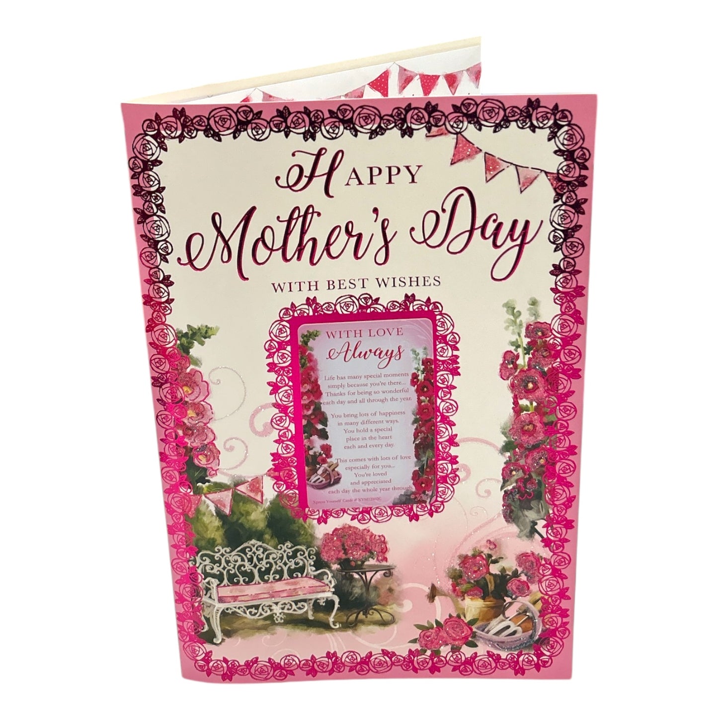 With Love Always Floral Design Keepsake Mother's Day Boxed Card
