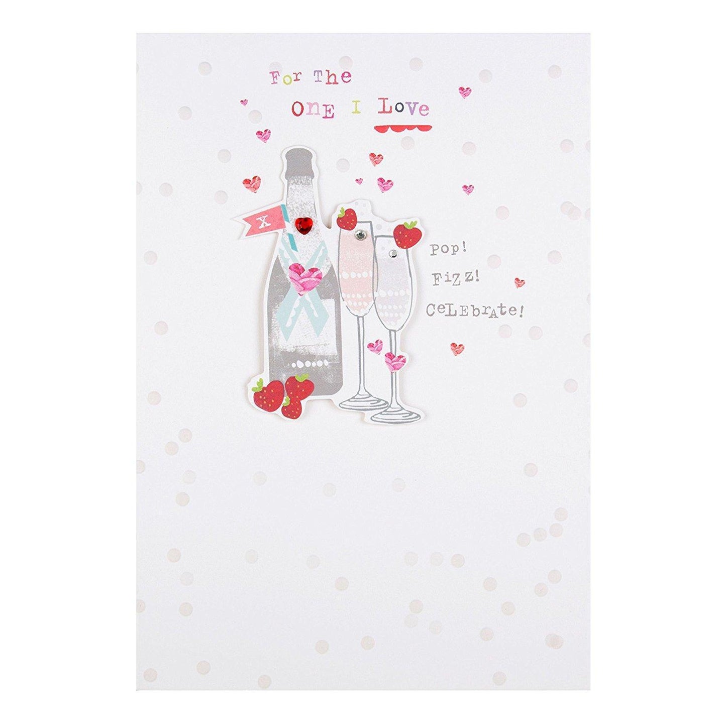 Hallmark One I Love Valentine's Day Card 'Celebrate'