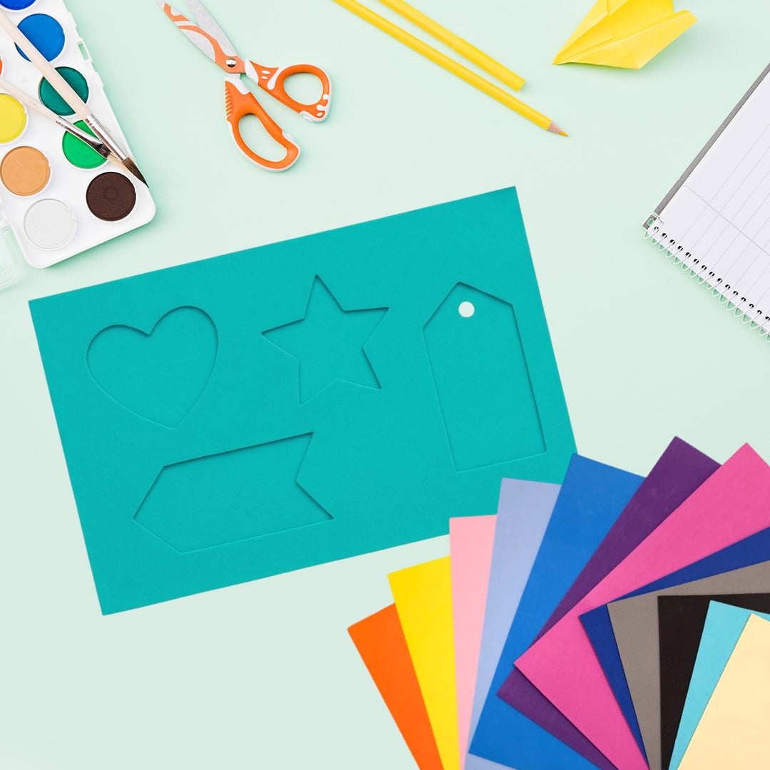 Pack of 10 A5 Turquoise Coloured Eva Foam Sheets