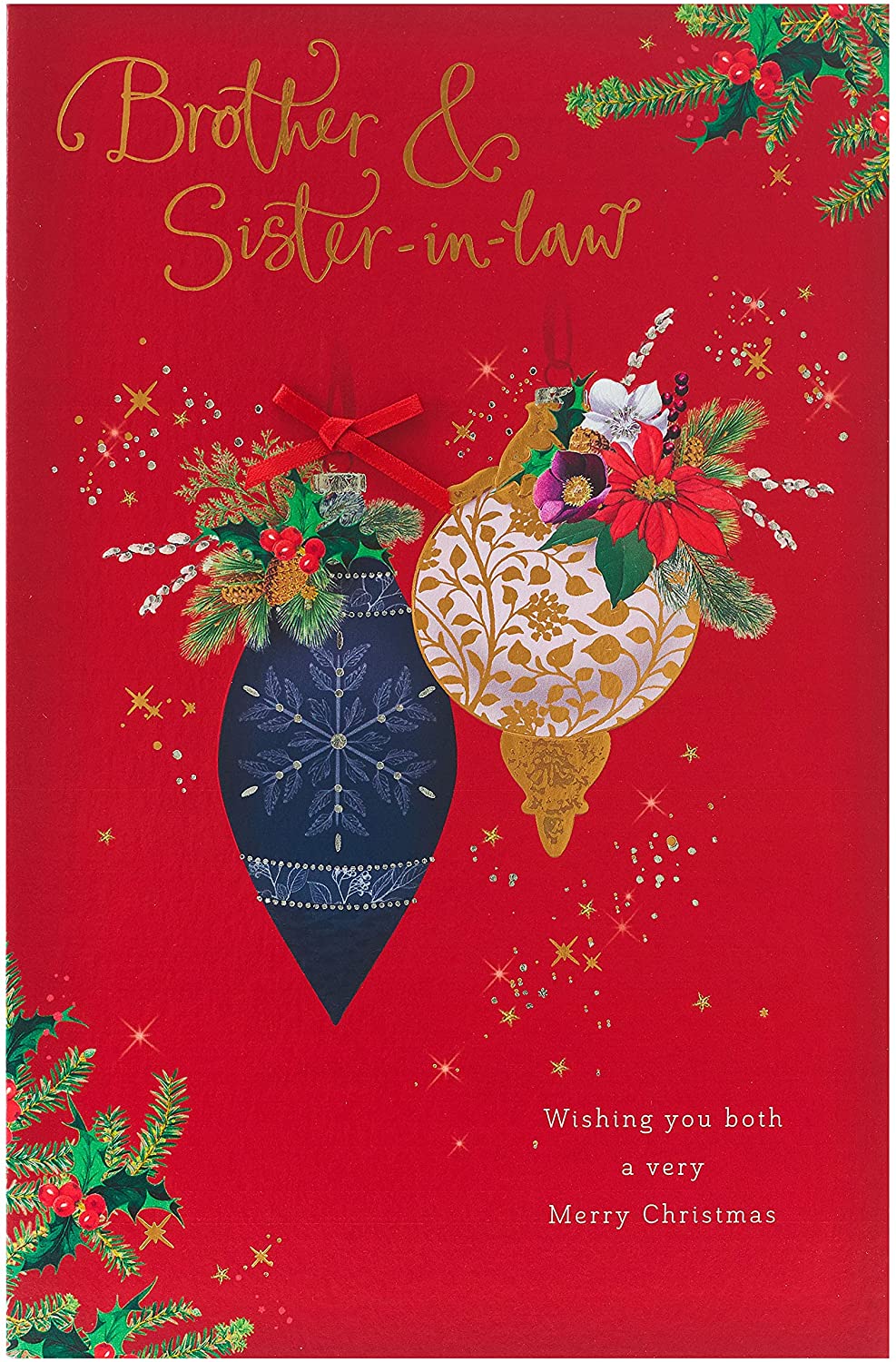 Brother and Sister in Law Christmas Card