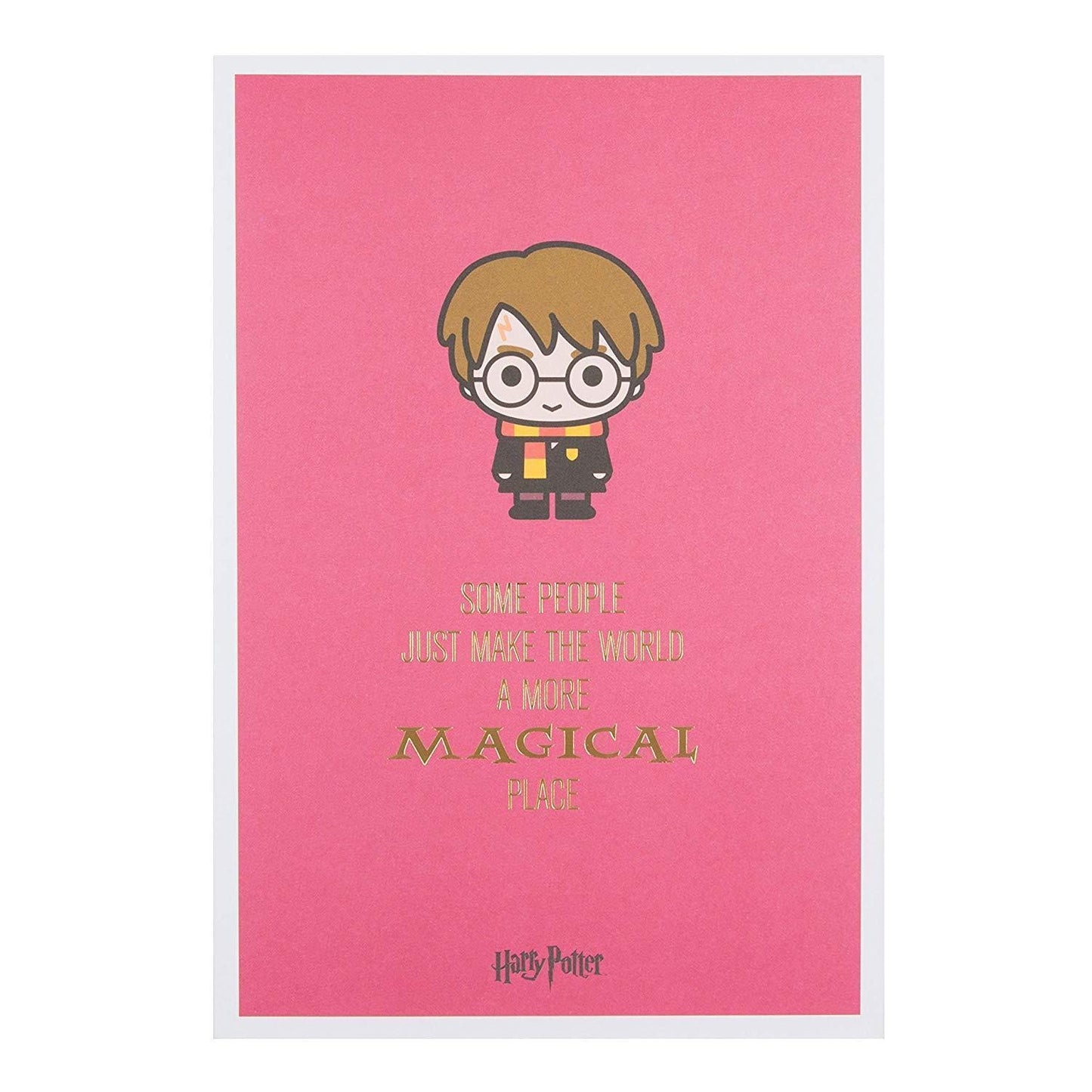 Harry Potter Birthday Card "Magical Place"