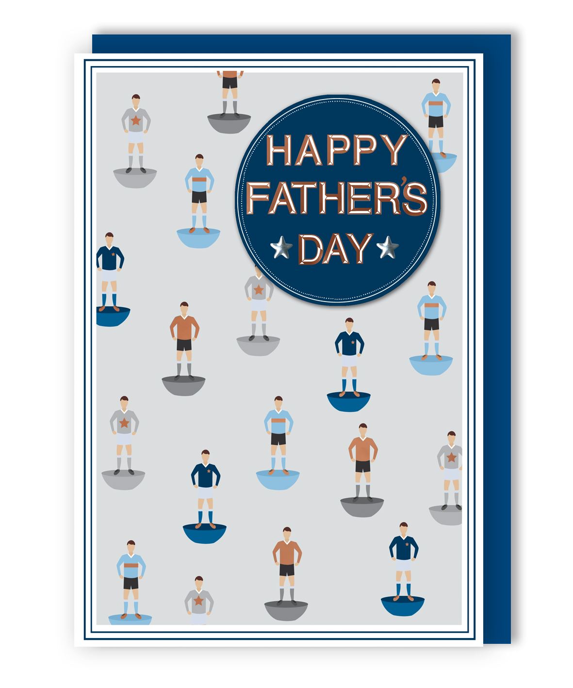 Football Design Happy Father's Day Card