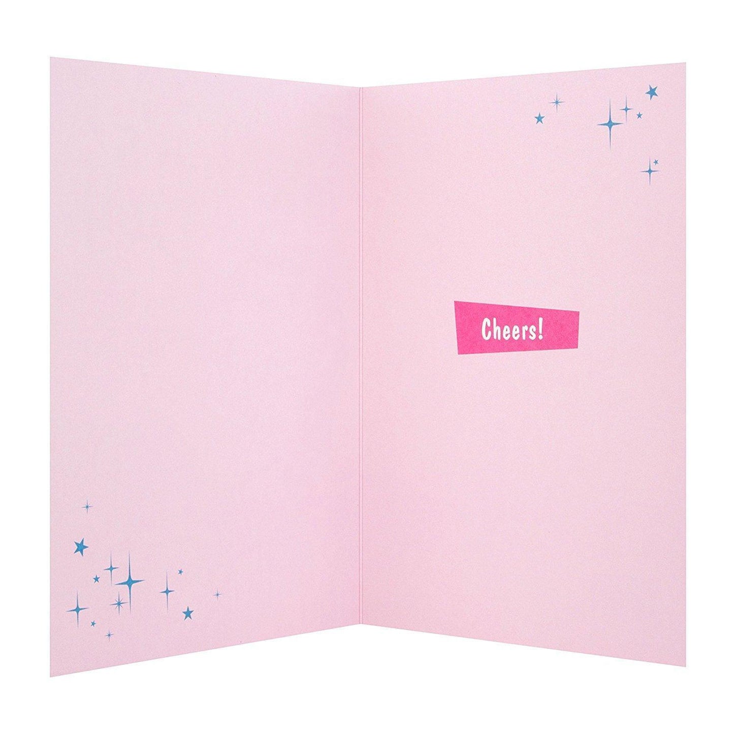 'Bottle Of Wine' Open Humour Mother's Day Card