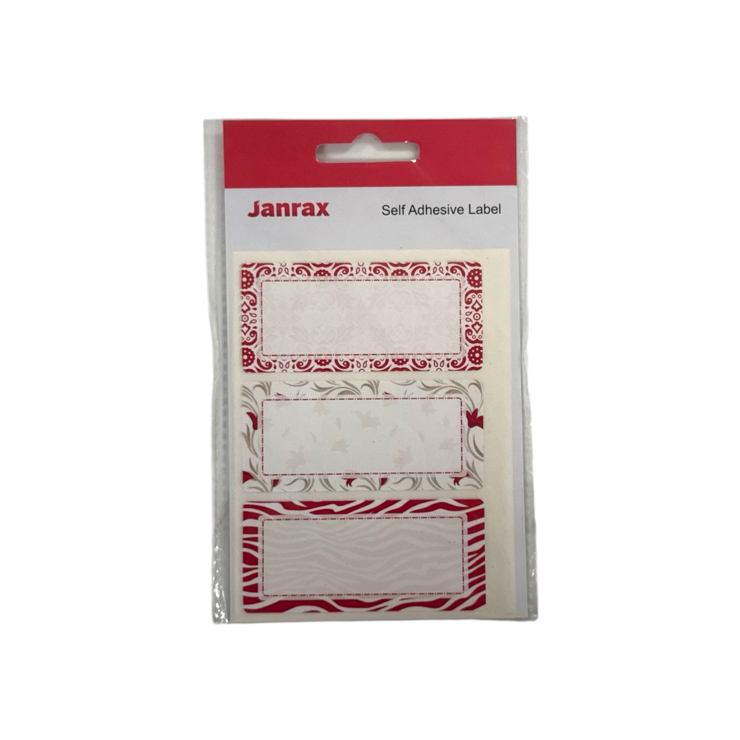 Pack of 72 Jam Jar Labels 34x75mm