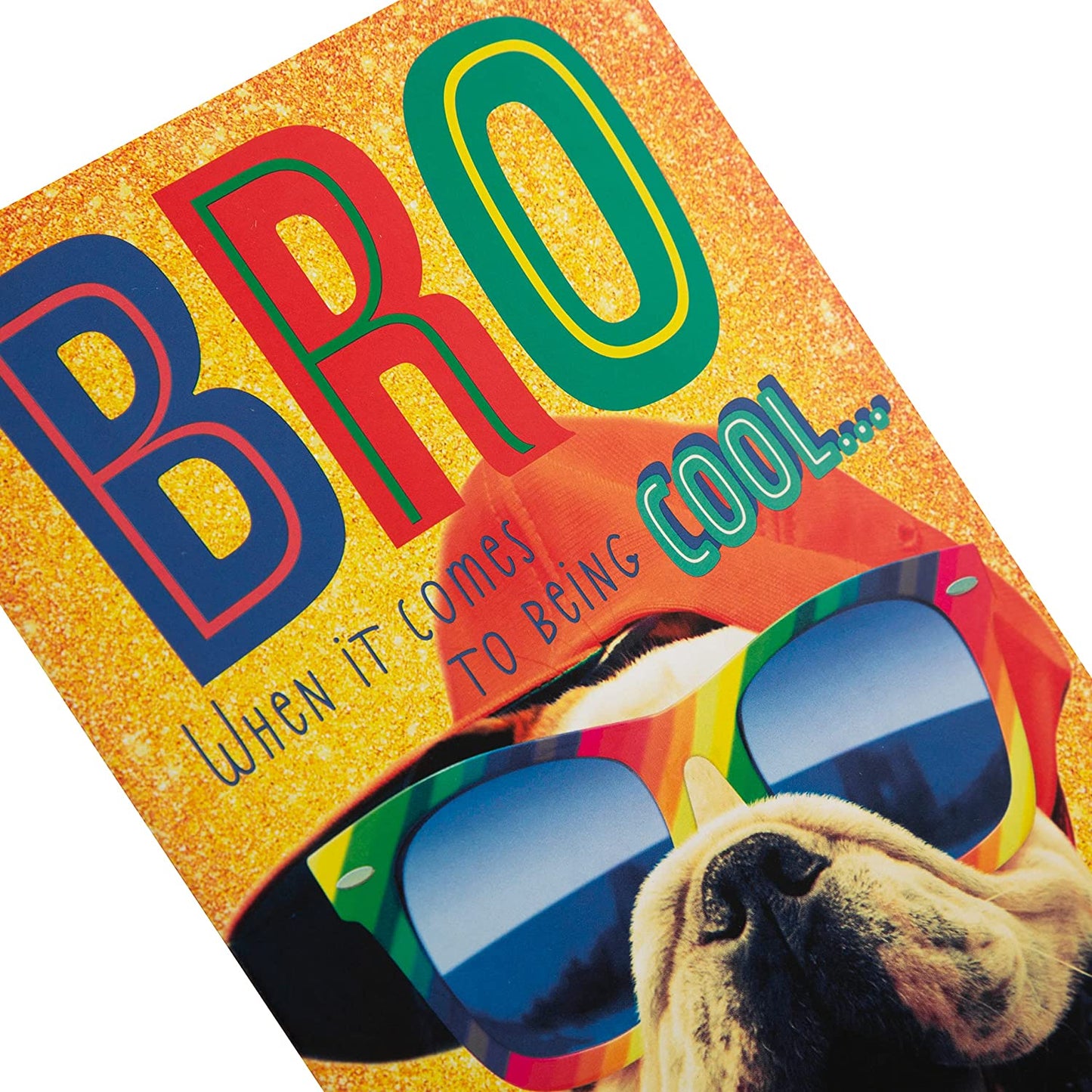 Bro Birthday Card 'Cool' Funny