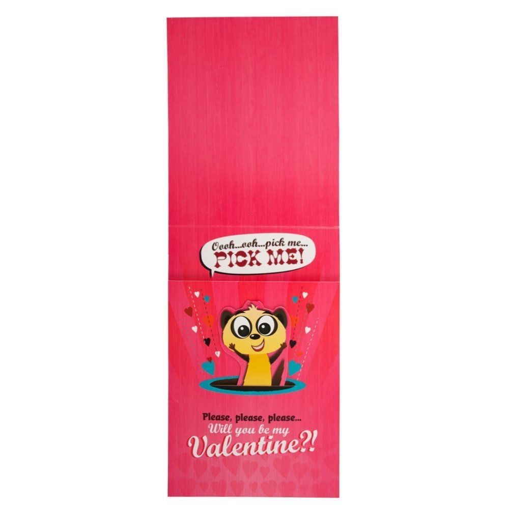 Hallmark Valentine's Day Humour Pop up Feature Card