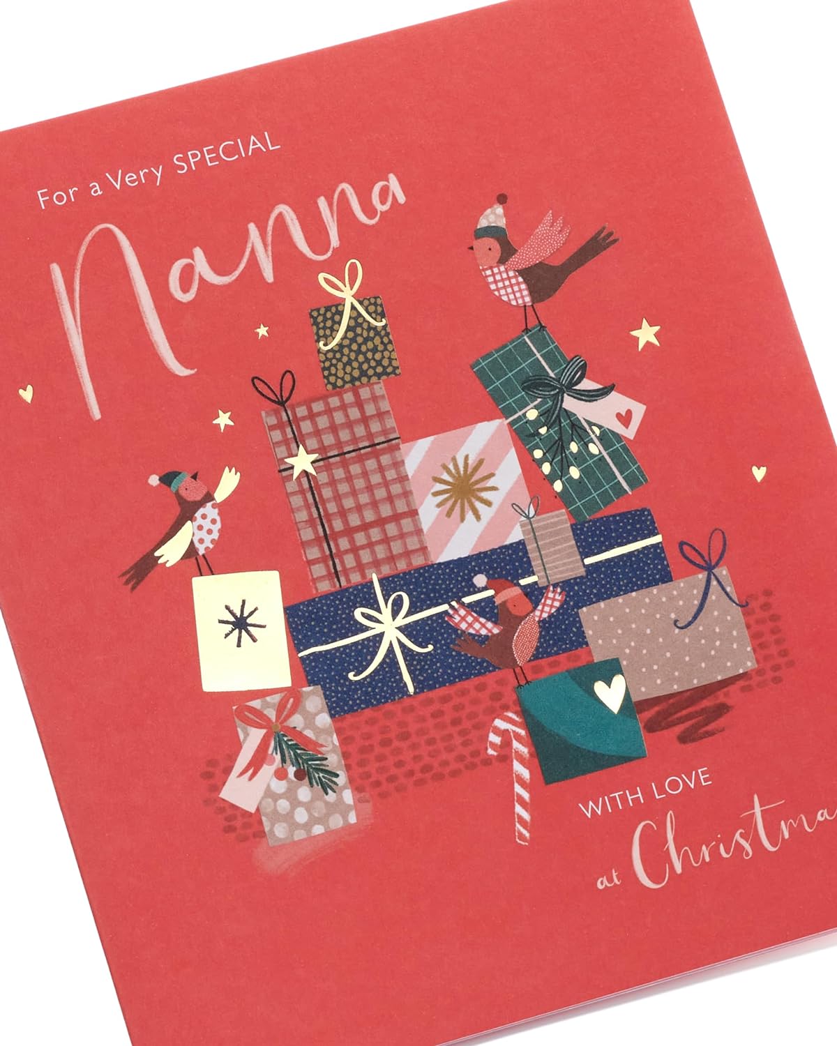 Special Nanna Christmas Card Presents Design
