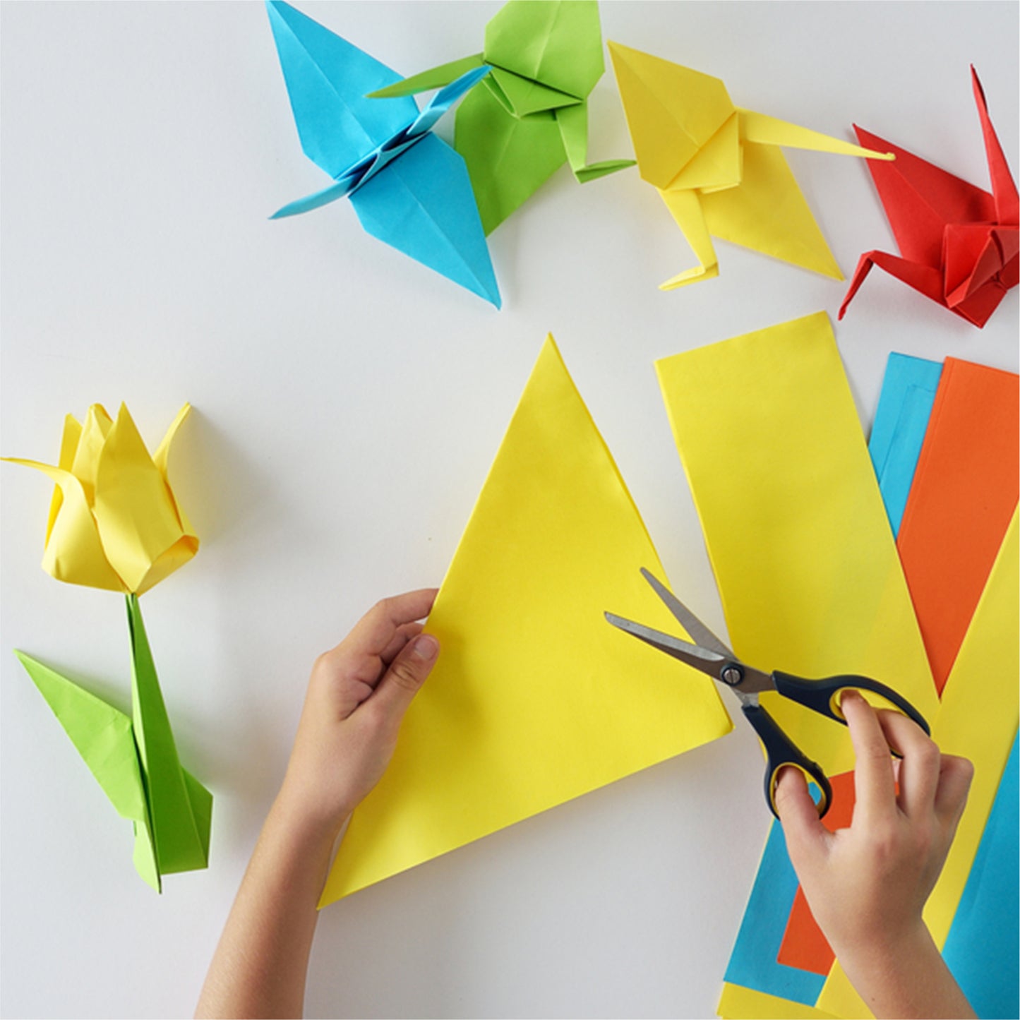 Pack of 50 A4 Blue Coloured Card 160gsm Sheets