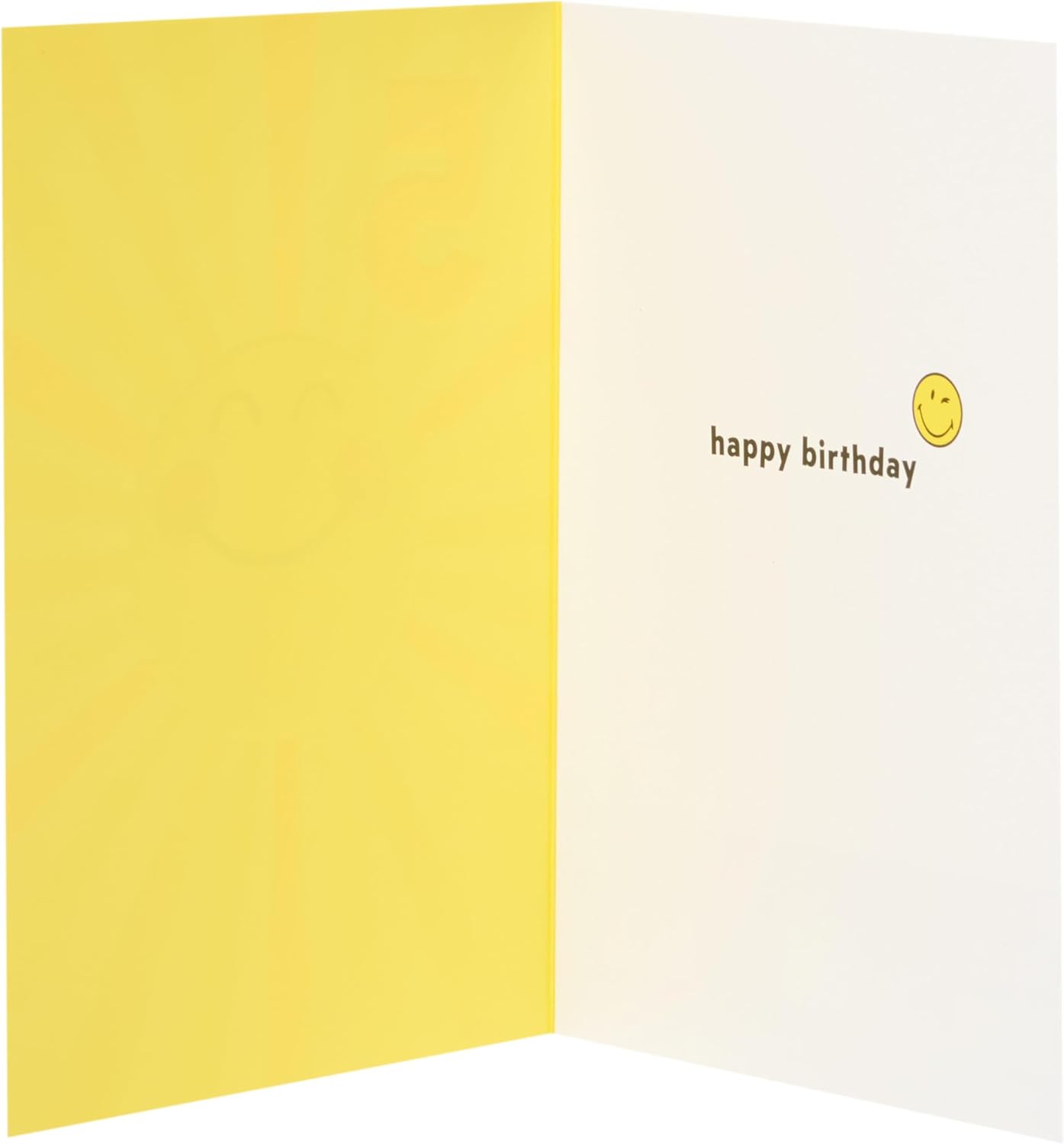 Smiley World Sunshine Design Age 5 Birthday Card