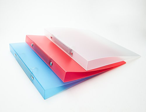 A5 Slim Clear Translucent Ringbinder