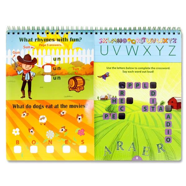 Write And Wipe Activity Book by Clever Kidz