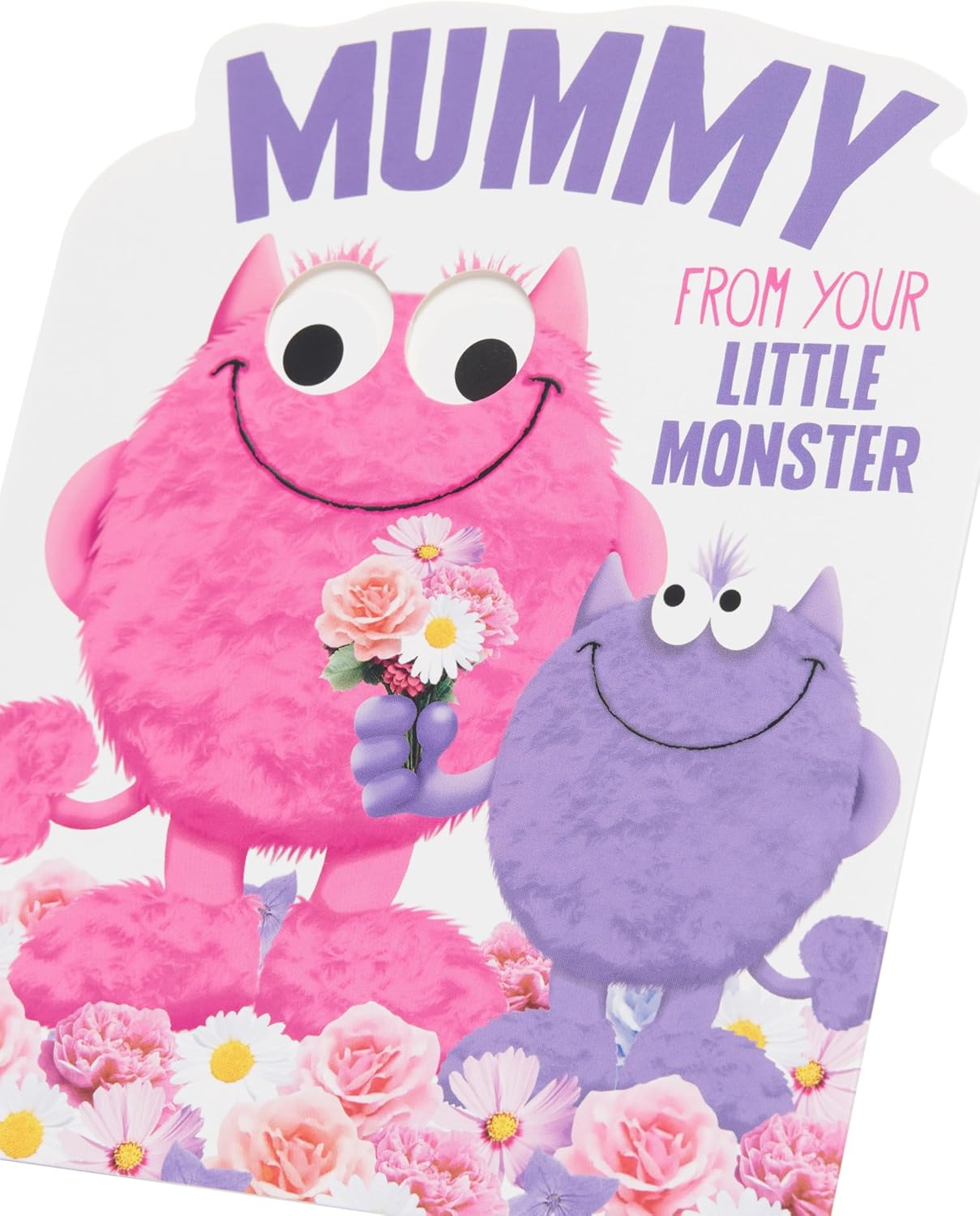 From Your Little Monster Design Mummy Birthday Card