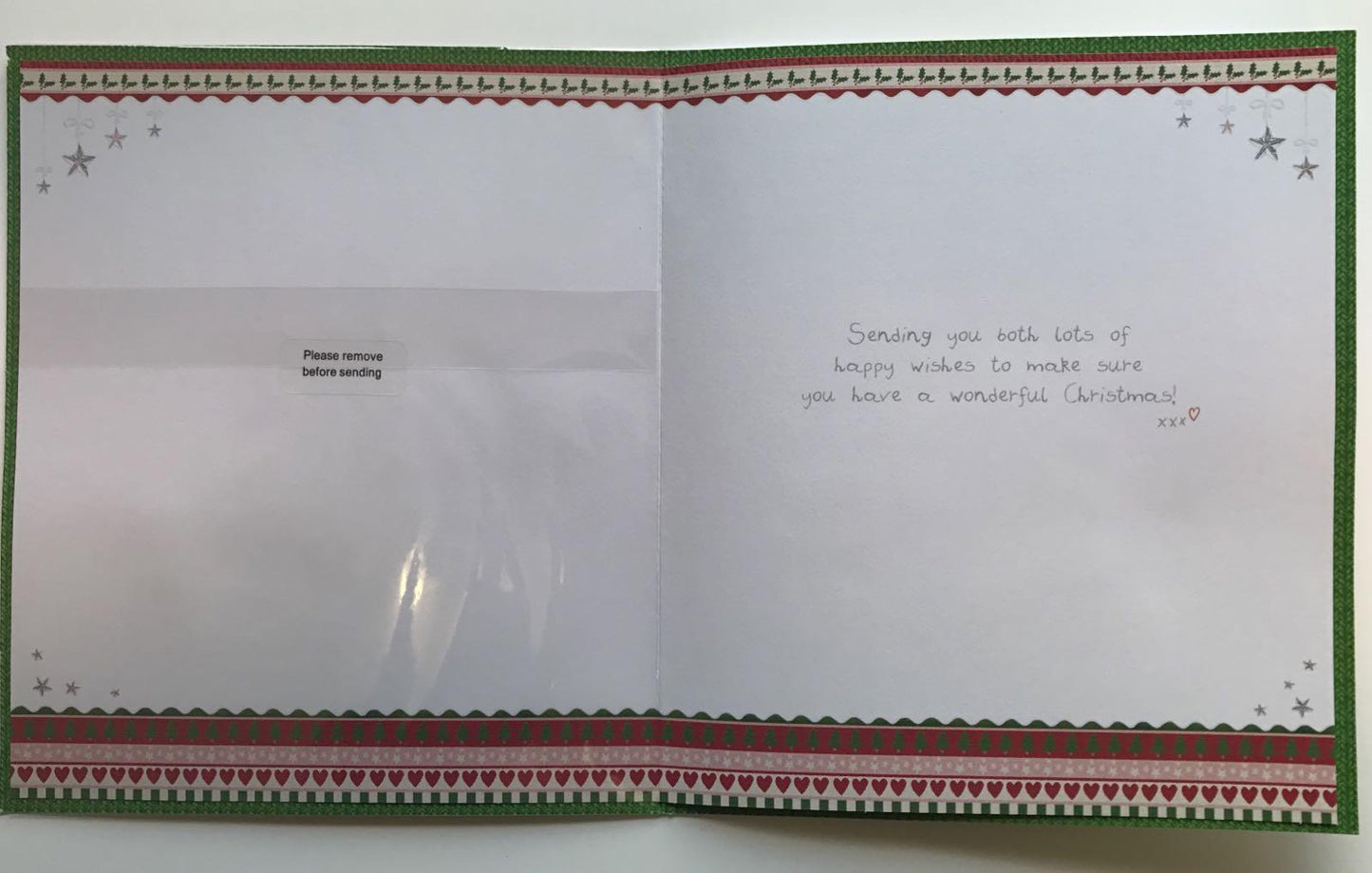 Mum & Boyfriend Christmas Card Boofle