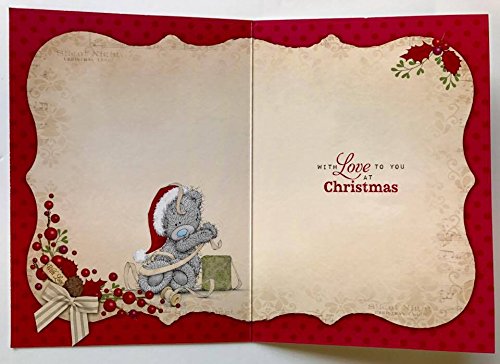 Wonderful Uncle Me to You Tatty Teddy Holding Gifts Christmas Card