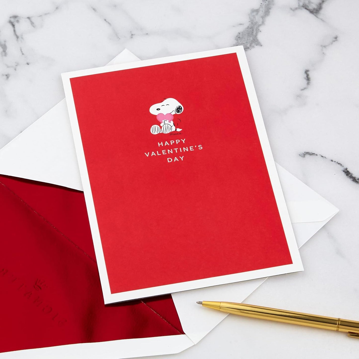 PEANUTS™ SNOOPY & Gang 3D & Pop Up Design Valentine's Day Card