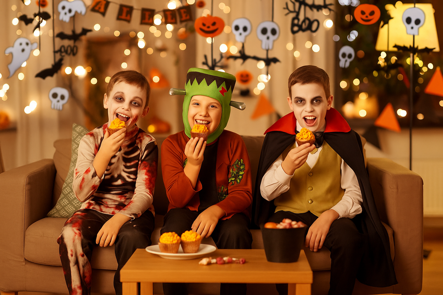 Children's Monster Costume For 7-9 Years