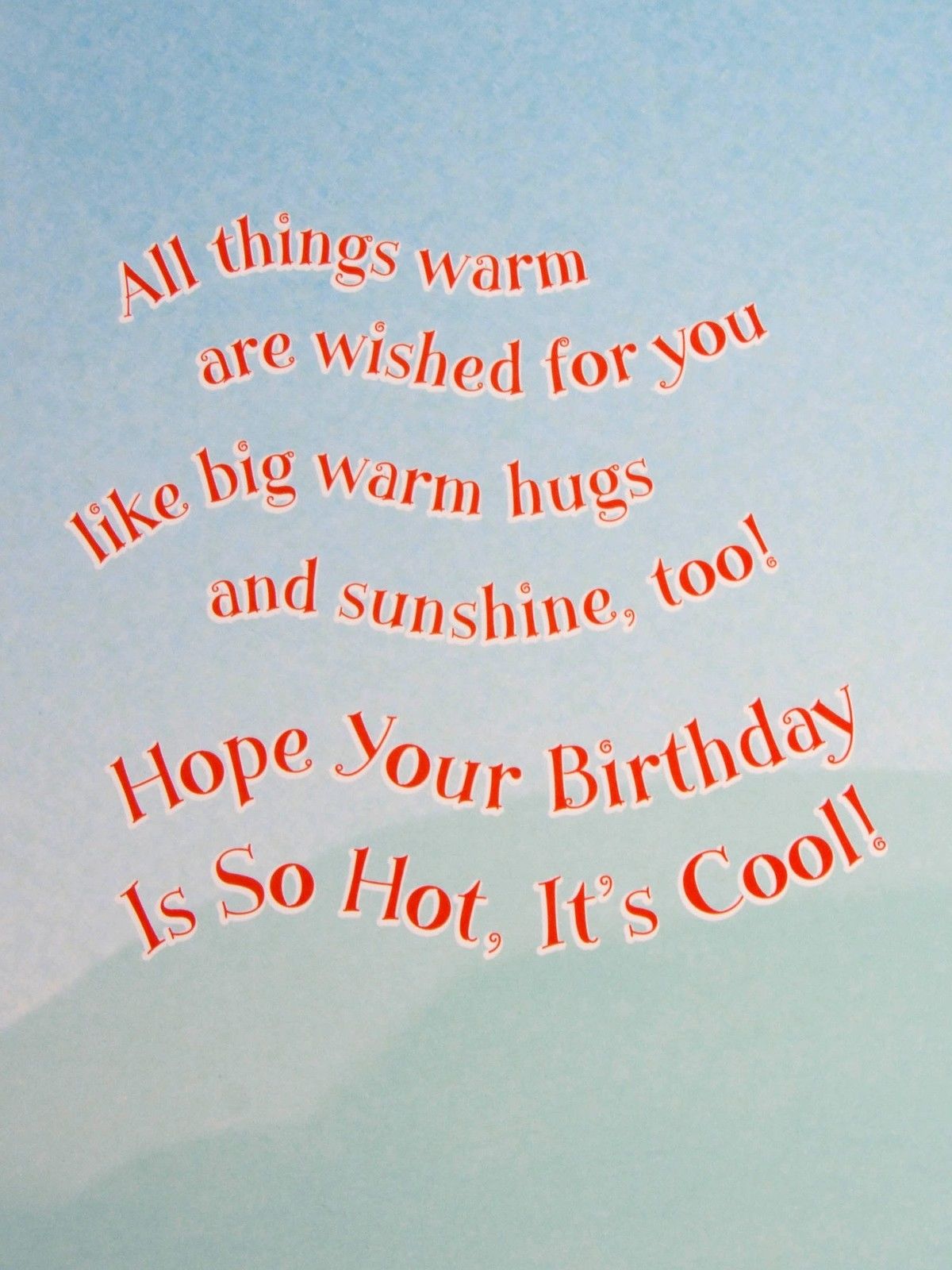 Don't You Just Love Olaf Birthday Card Large