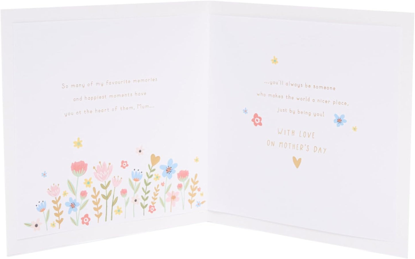 Cute Keepsake Attachment Design Mother's Day Card