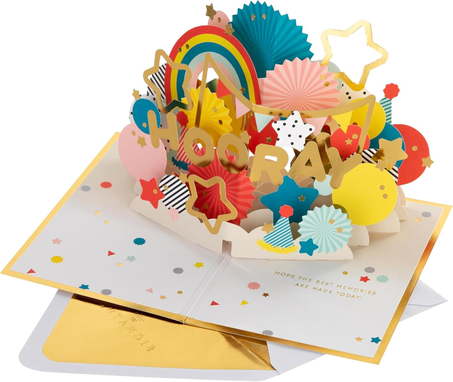 Any Occasion Celebration 3D Pop Up Birthday Graduation Congratulations Card