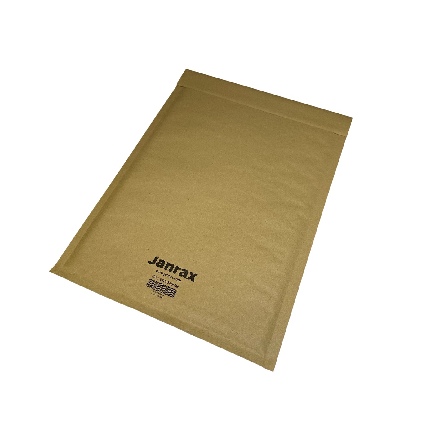 Pack of 100 Bubble Lined Size 4/G Padded Brown Postal Envelopes by Janrax