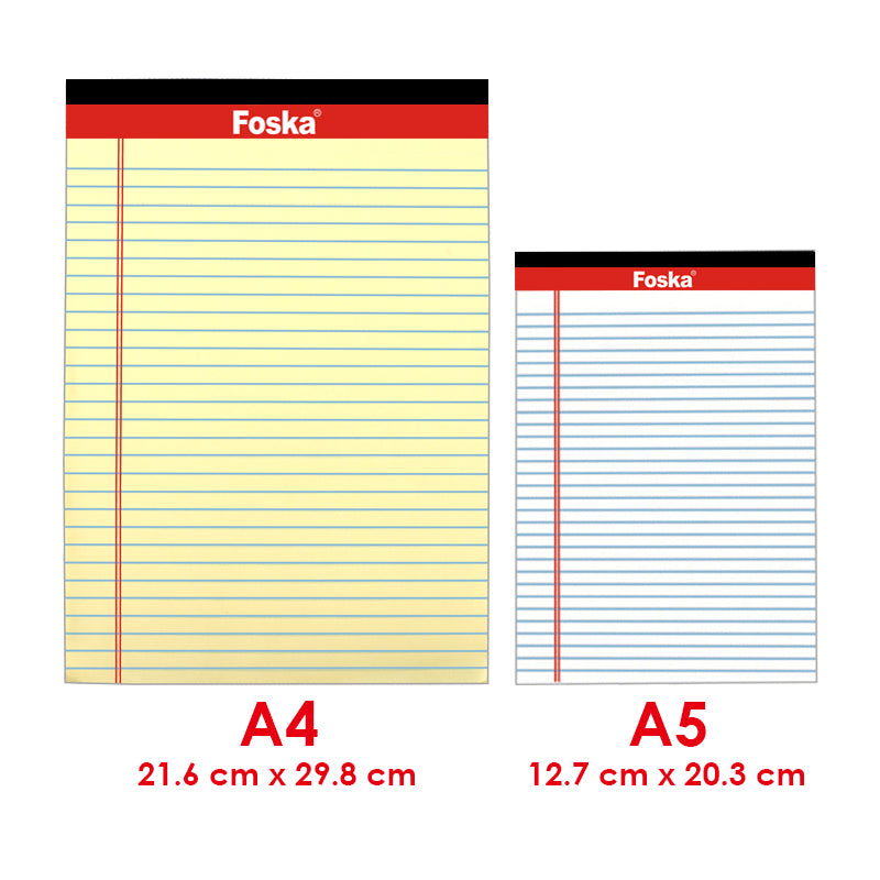Single A5 50 sheets Legal Pad