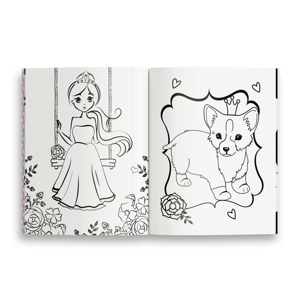 Princess Colouring Book 303 x 240mm