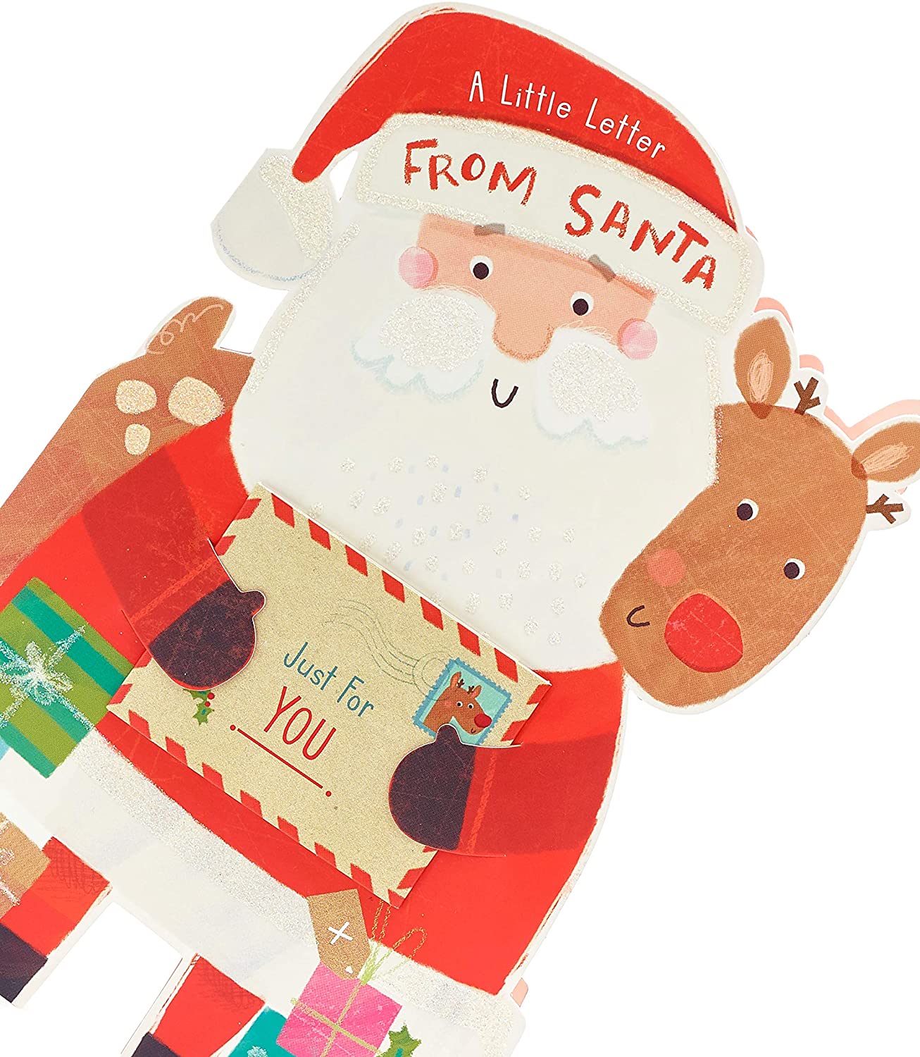 A Little Letter from Santa Christmas Card for Kids