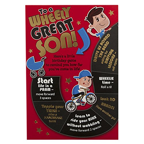 Hallmark Birthday Card For Son 'You're Wheely Great' 