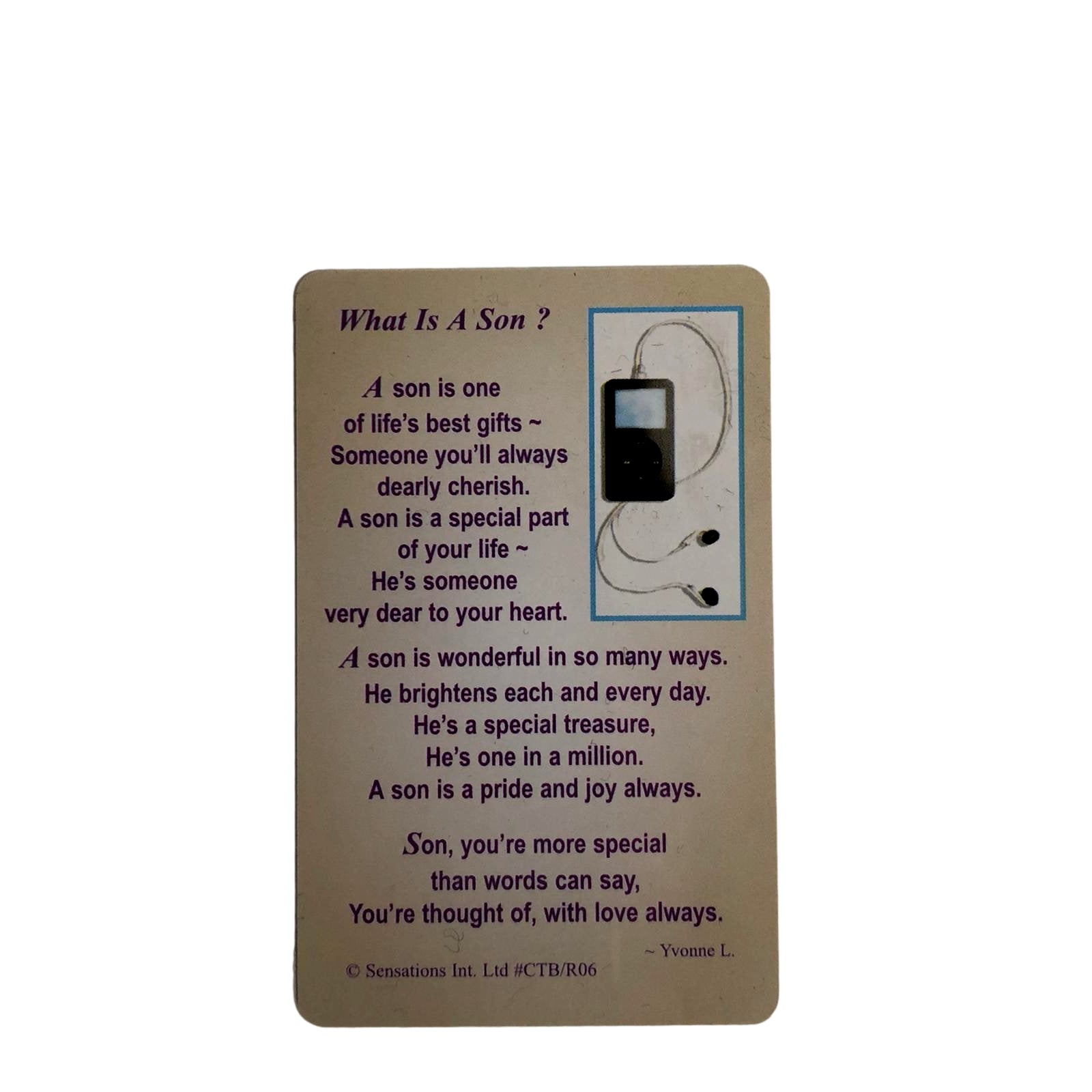 💌 What Is A Brother... Sentimental Wallet Card | Keepsake Purse Card By Sensations