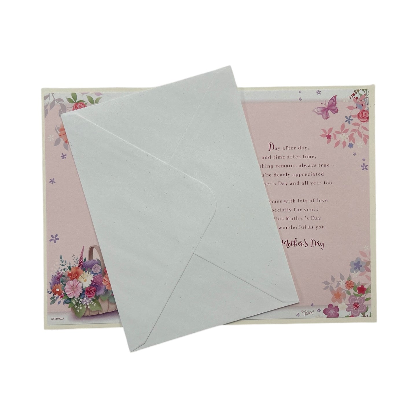 To A Dear Mam Pastel Floral Wallet Design Mother's Day Card
