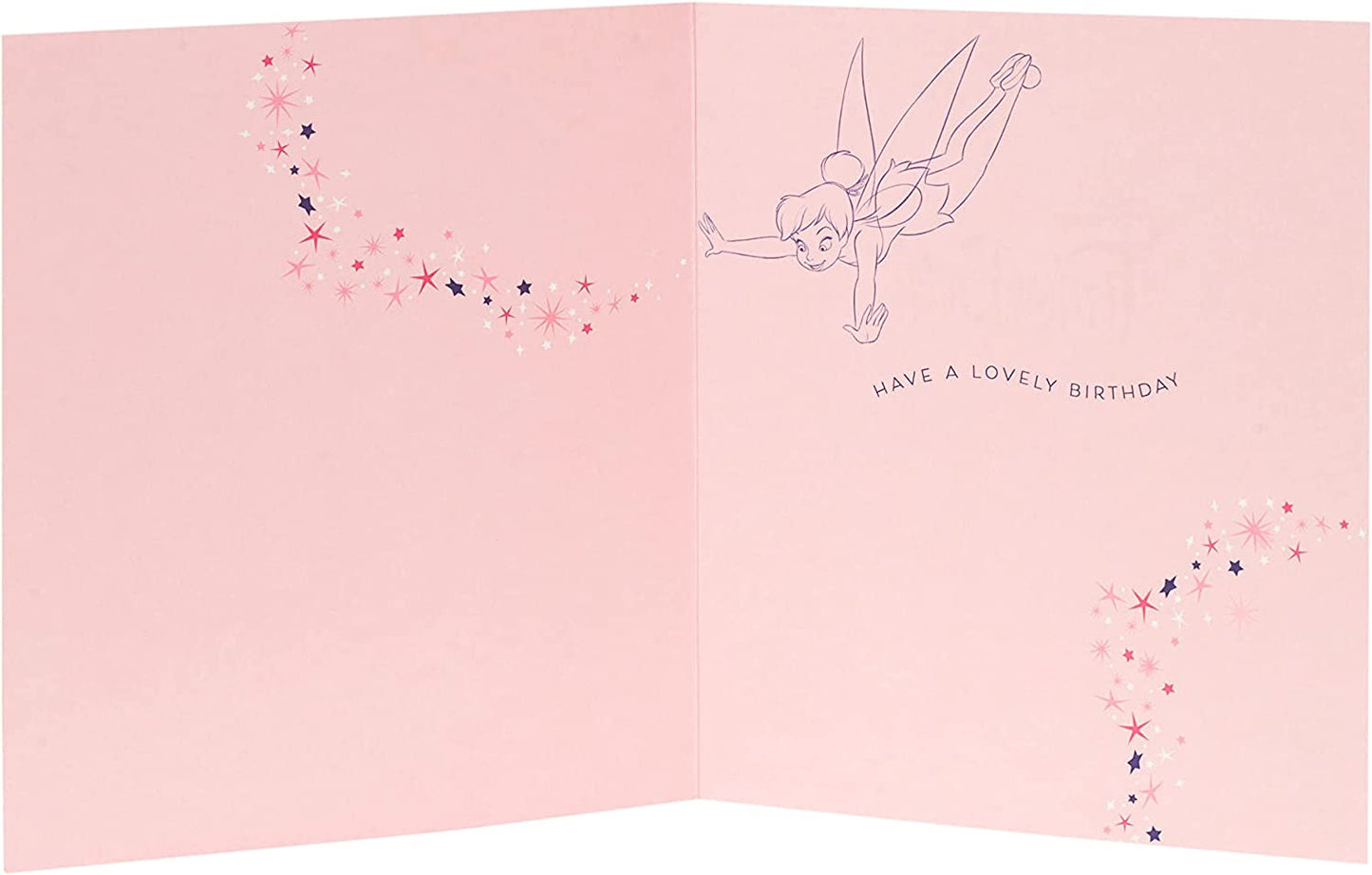 Disney Tinker Bell Daughter Birthday Card