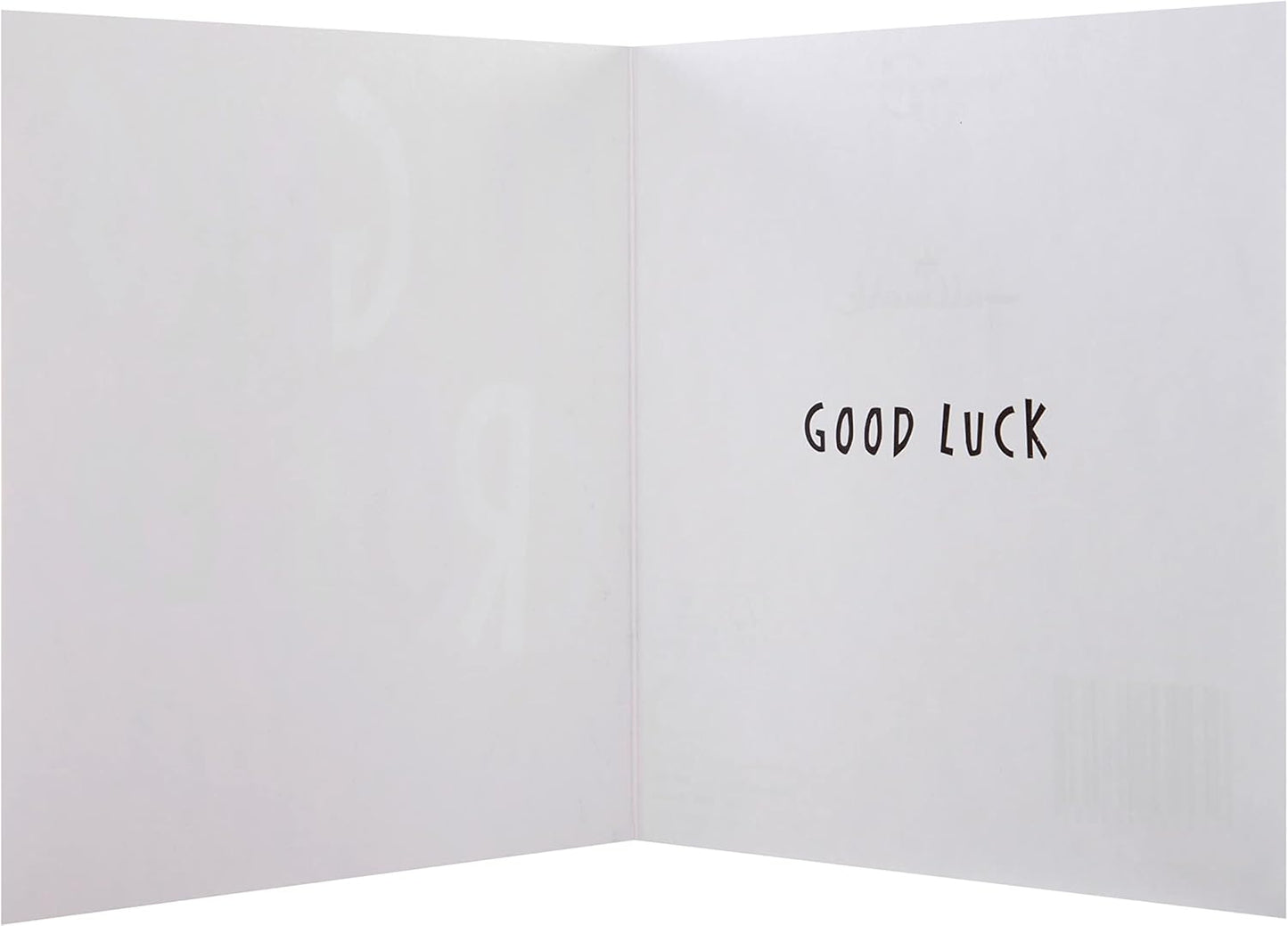 Pack of 10 in 2 Bright Designs Good Luck Cards