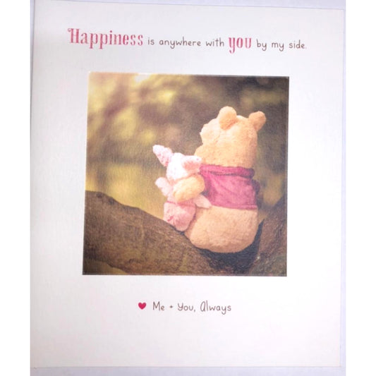 Happiness Is Anywhere With You Valentine's Day Card