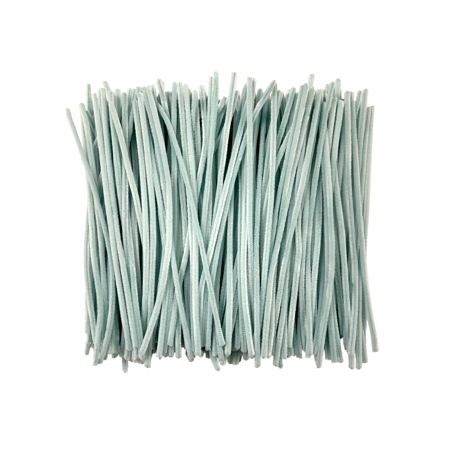 Pack of 500 Pastel Blue Coloured Pipe Cleaners 30cm x 6mm Craft Chenille Stems