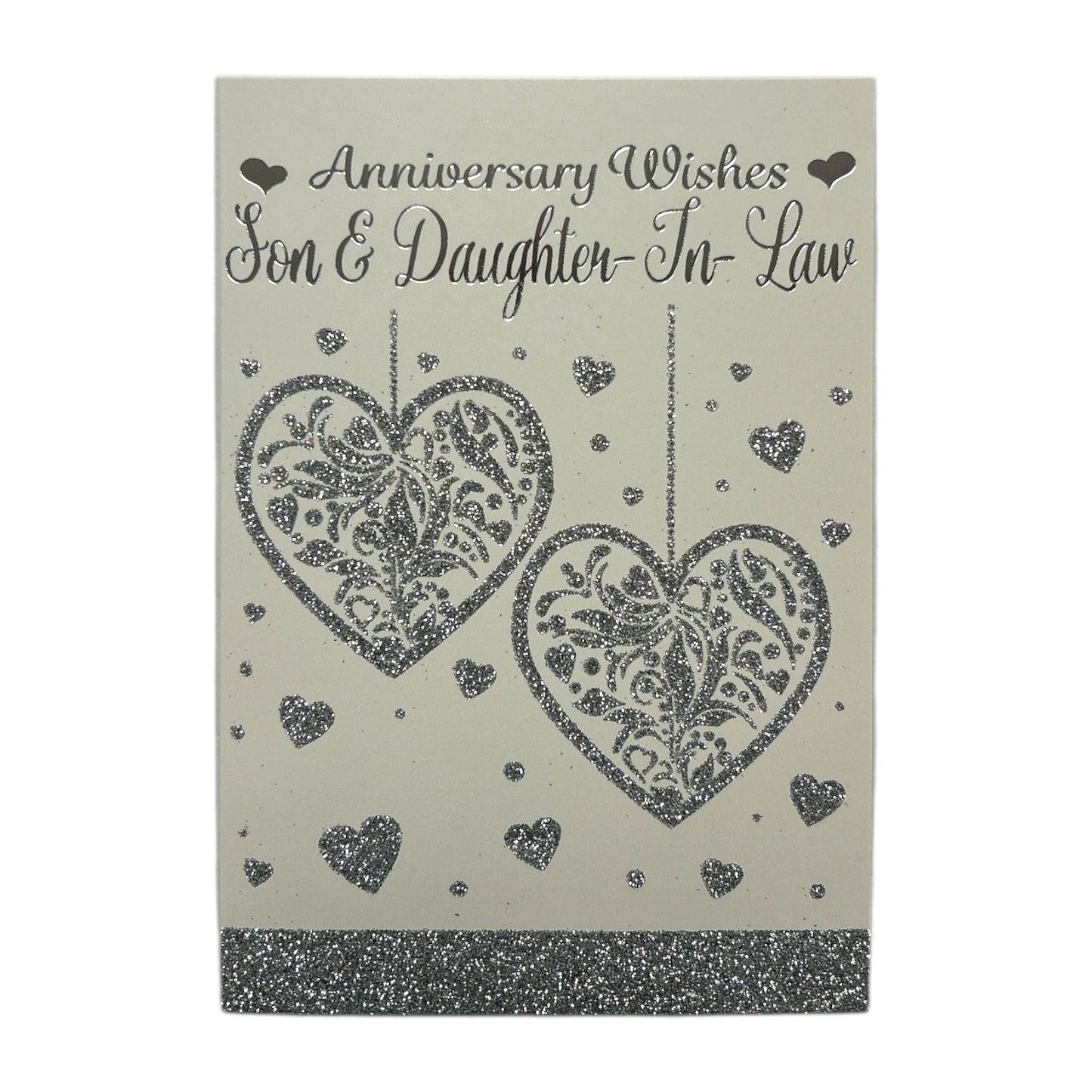 Son & Daughter-In-Law Traditional Design Anniversary Card
