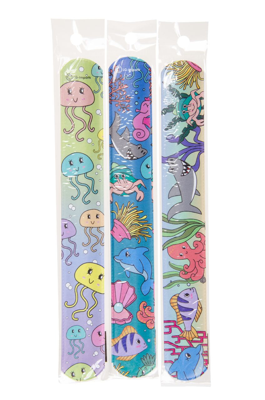 Pack of 36 Sea Animals Snap Bracelets