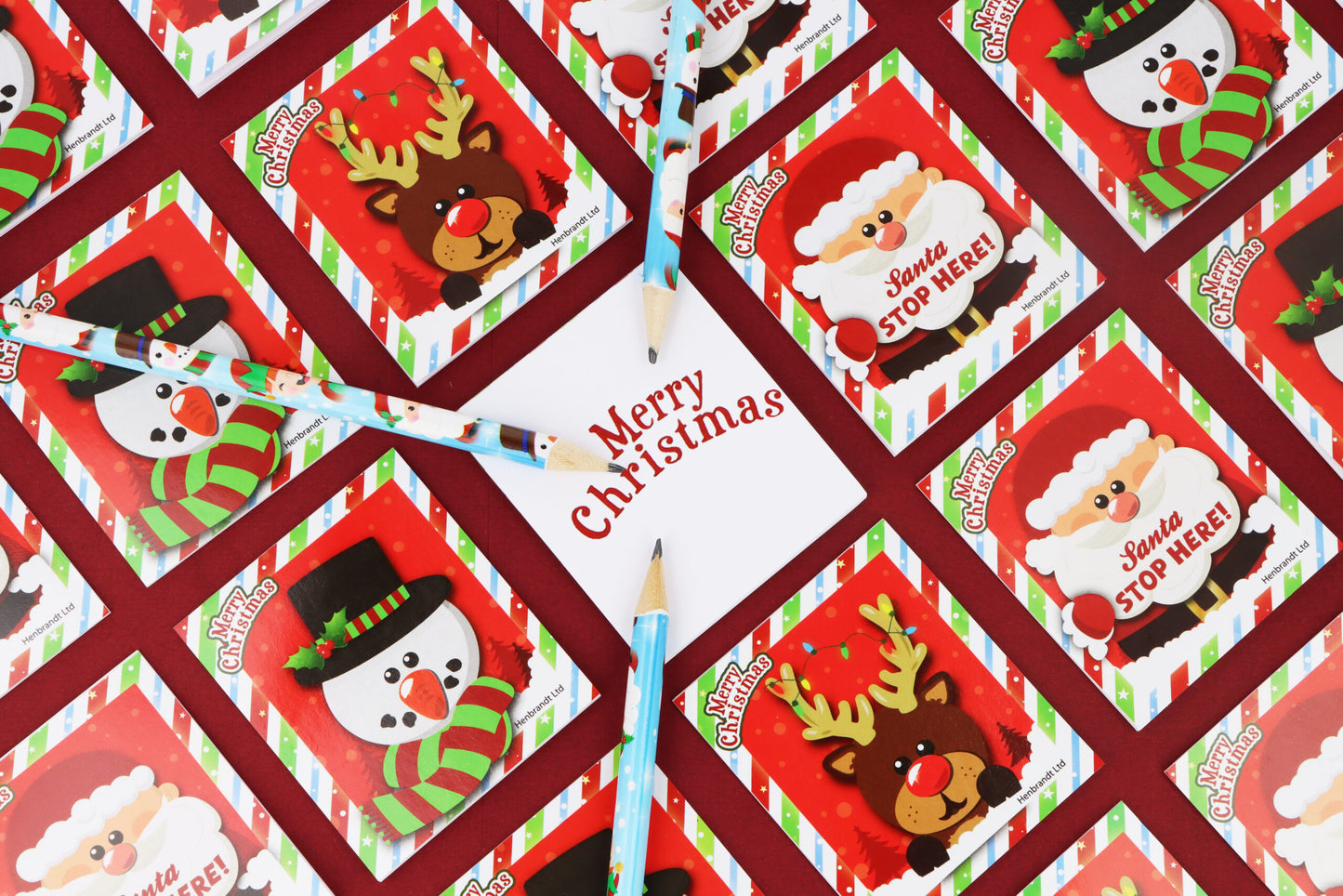 Pack of 24 Christmas Notebooks
