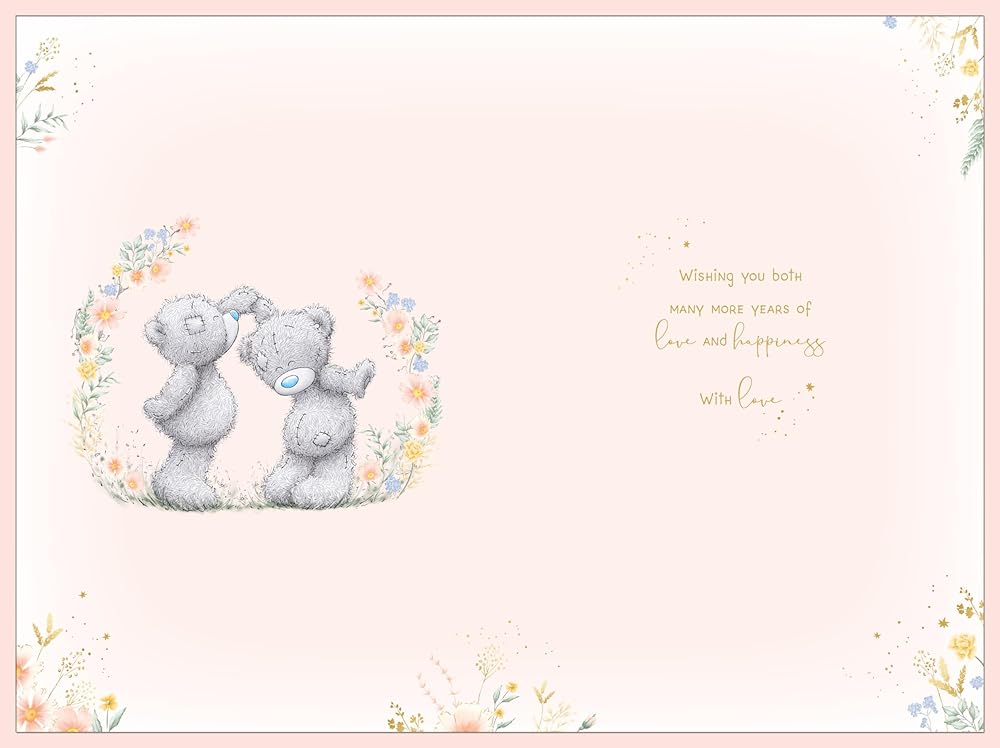 Bears Hugging Special Couple Anniversary Card